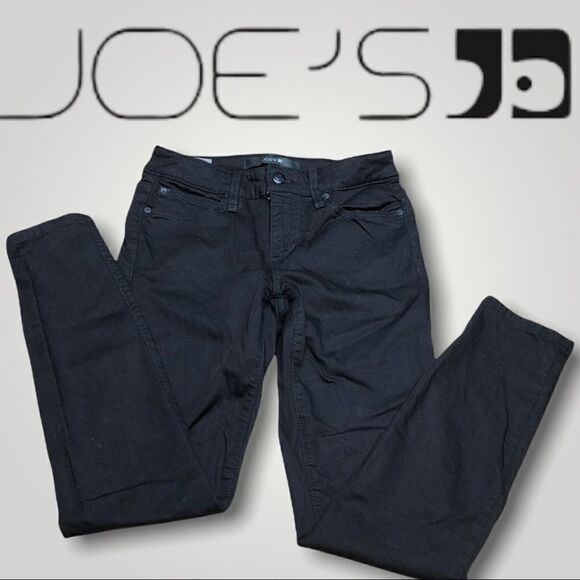 Joe’s Jeans THE HIGH WATER W24 Black NWOT - Picture 2 of 8